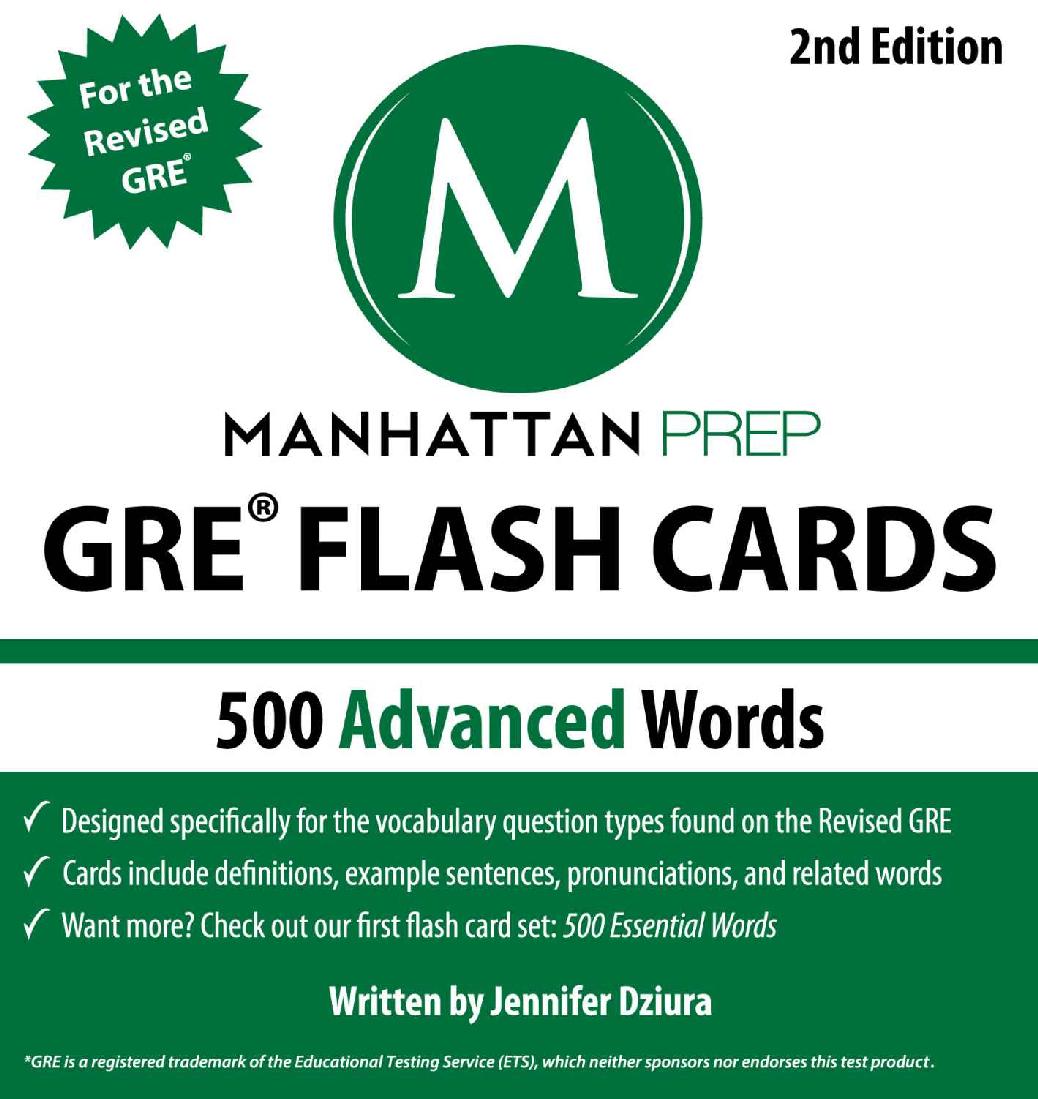 Word Smart for the GRE, 2nd Edition