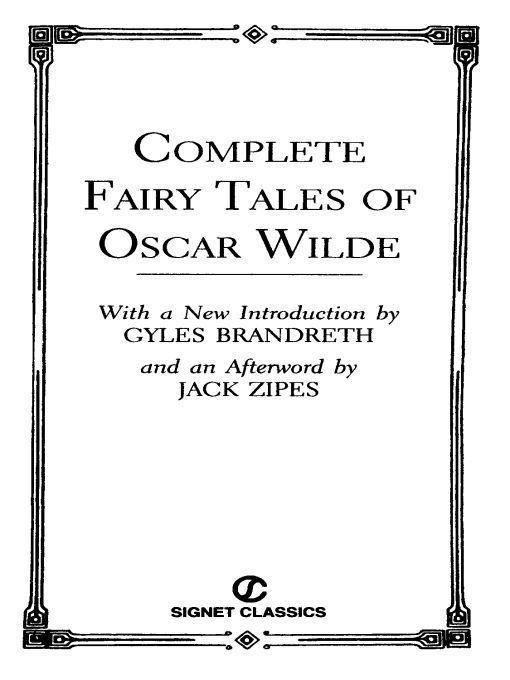 Complete Fairy Tales of Oscar Wilde