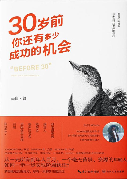 30岁前，你还要多少成功的机会