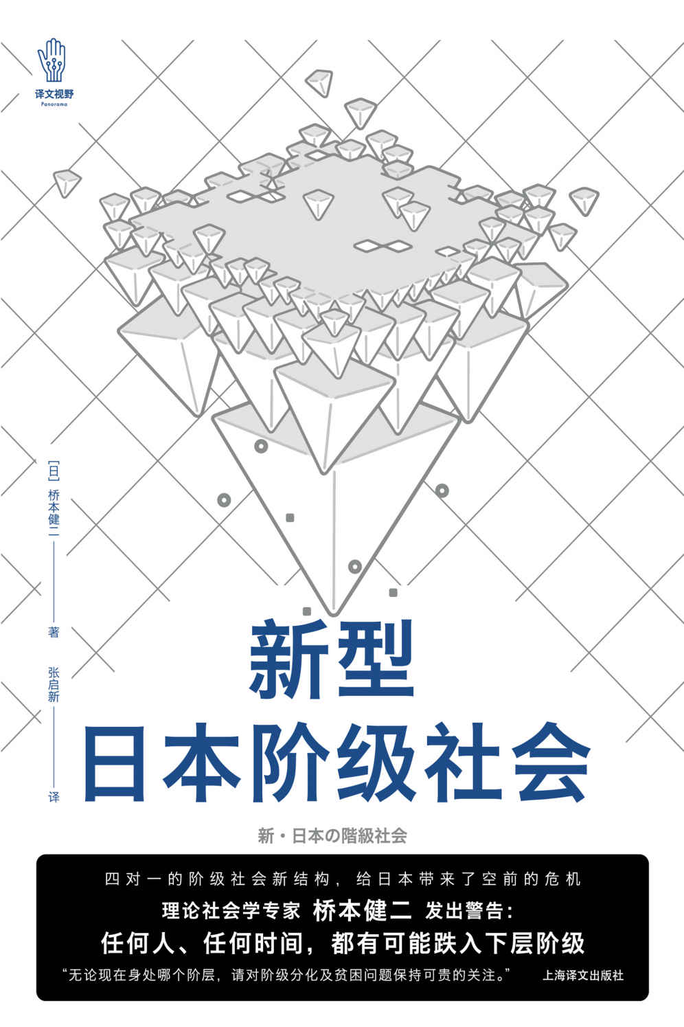 新型日本阶级社会【上海译文出品！全新“译文视野”系列！揭露新型日本阶级社会现状，发行三个月即销出六万余册，直击各阶级读者的内心！】