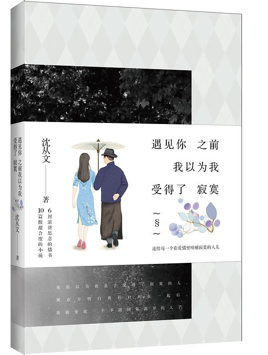 遇见你之前，我以为我受得了寂寞