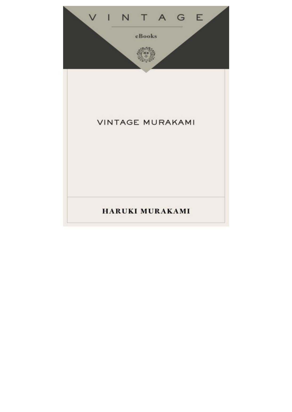Vintage Murakami