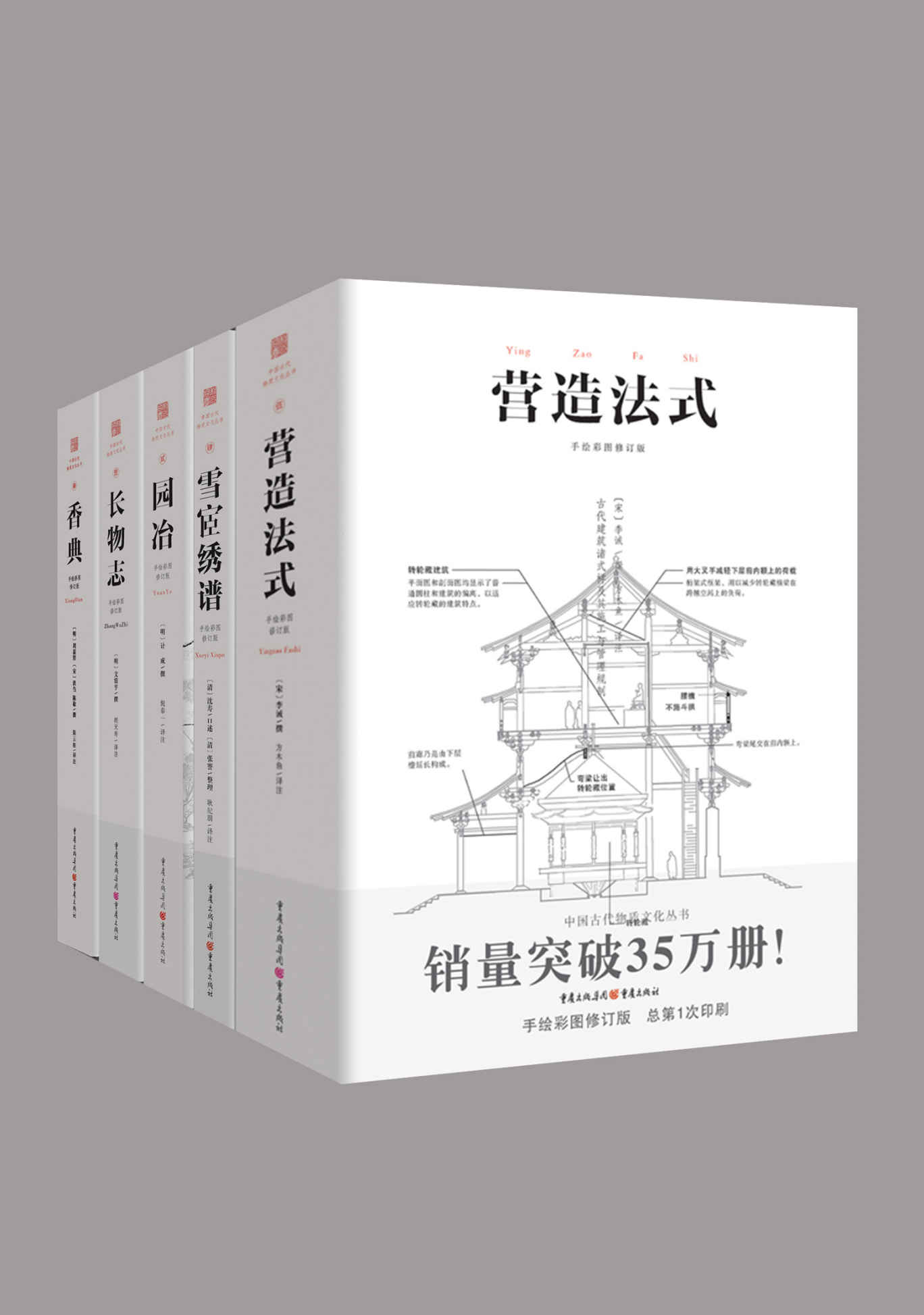 奢侈与享乐：古人微妙、精致，而又考究的生活世界（套装5册）【累计销售近200万册，从五个方面讲述中国古代物质文化之美，领略古代文人对精致生活的追求】
