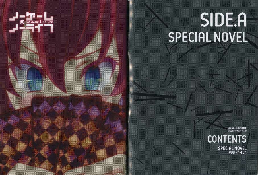 NO GAME NO LIFE BD VOL.01 特典