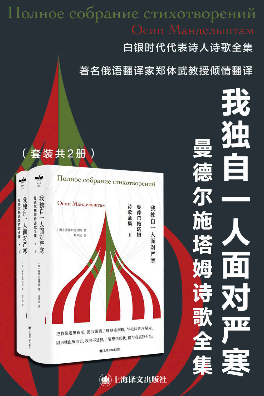 曼德尔施塔姆诗歌全集（上、下册）【上海译文出品！“我独自一人面对严寒”，白银时代代表诗人，布罗茨基激赏】