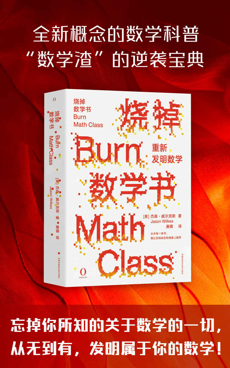 烧掉数学书：重新发明数学（难得一遇的原创奇书！独立思考的意识从未如此强烈！只要会加和乘，你就能自己创造微积分以及其他所有你记不住又不得不学的那些恼人的数学！）