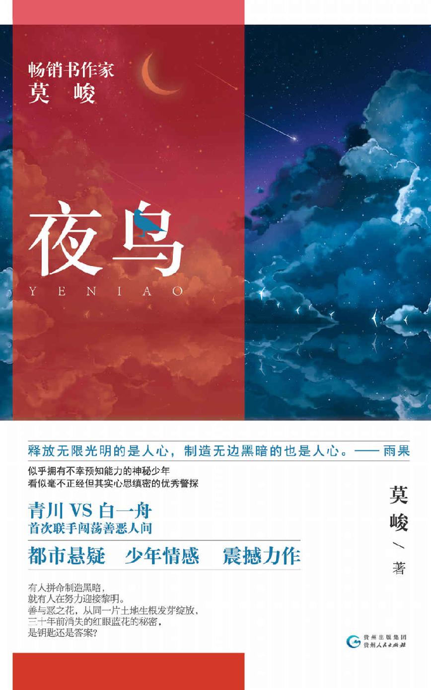 夜鸟（畅销书作家莫峻首部都市悬疑力作！有人拼命制造黑暗，就有人努力迎接光明。）