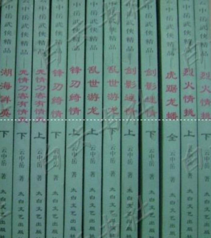 云中岳武侠小说集（二）
