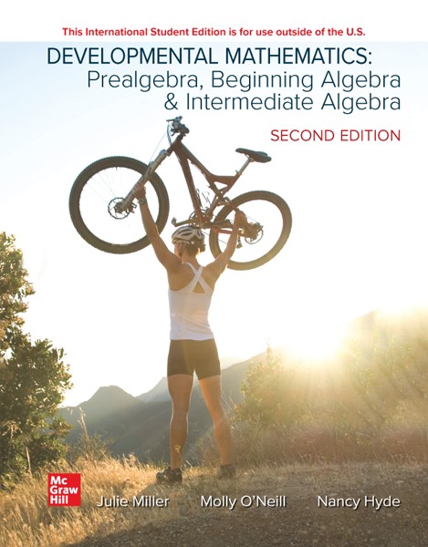 ISE EBook Online Access for Developmental Mathematics: Prealgebra, Beginning Algebra, and Intermediate Algebra