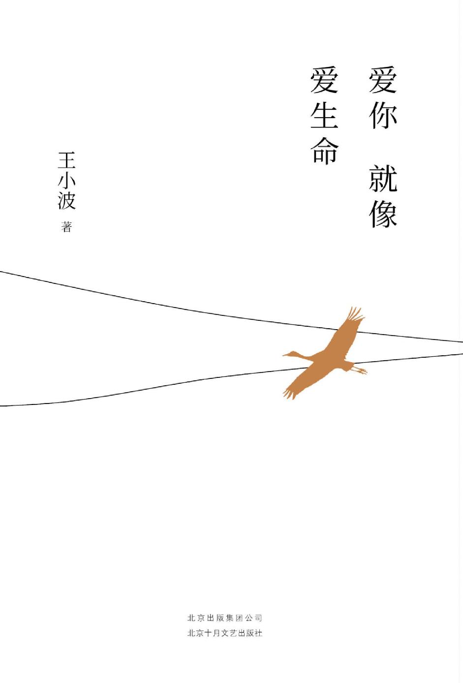 王小波：爱你就像爱生命（李银河独家授权，并亲自校订全稿。独家首次曝光王小波写在五线谱上的情书，本版独有王小波亲笔书信照片。）